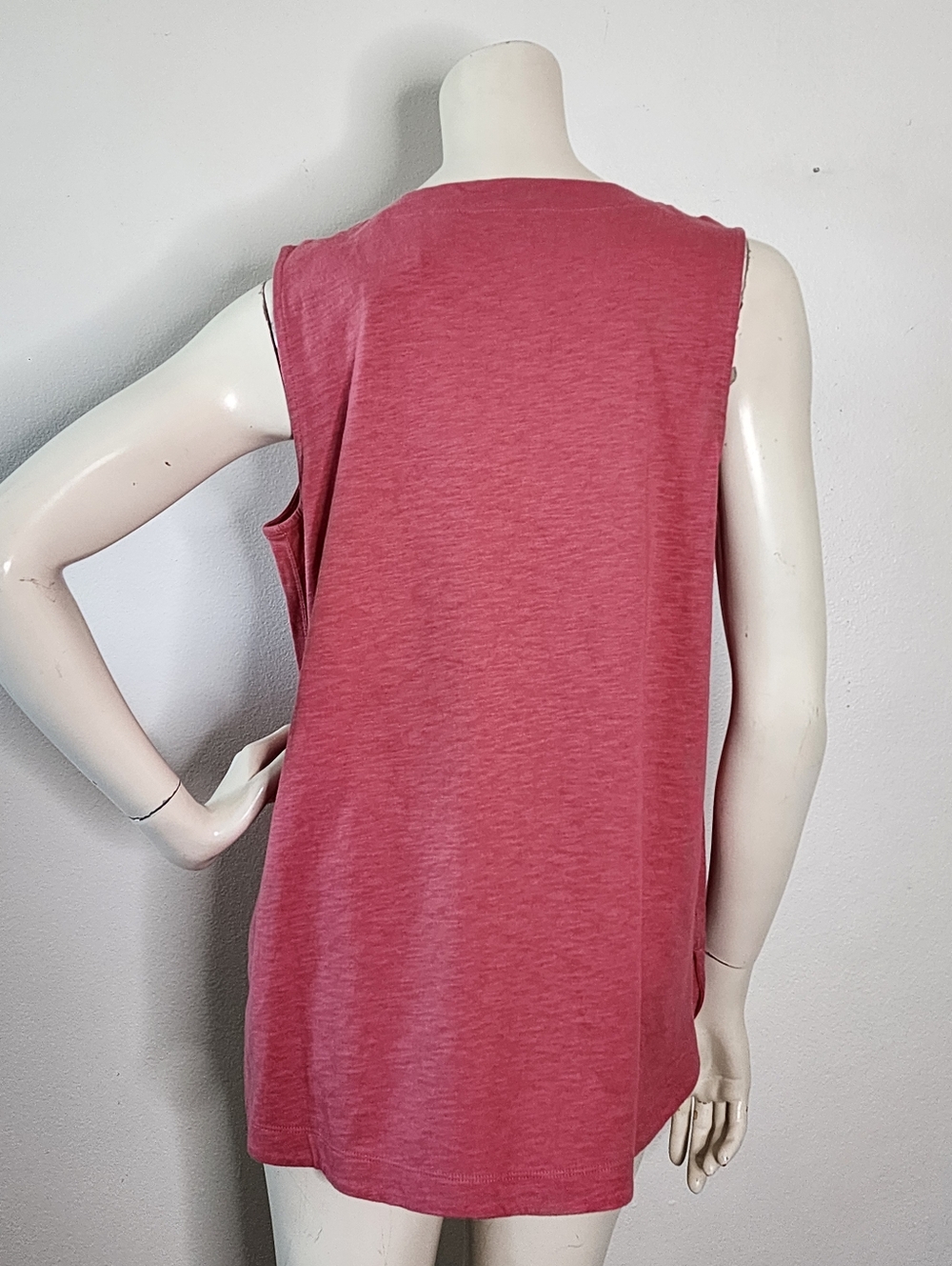 Soft Surroundings Delia Top Women's S Salmon Pink Sleeveless NEW - Picture 2 of 10